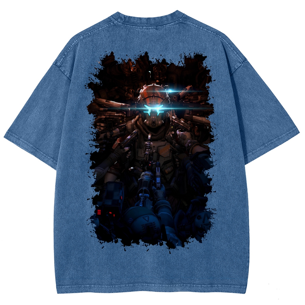 TITANFALL Unisex Fit Washed T-Shirt 2601013533