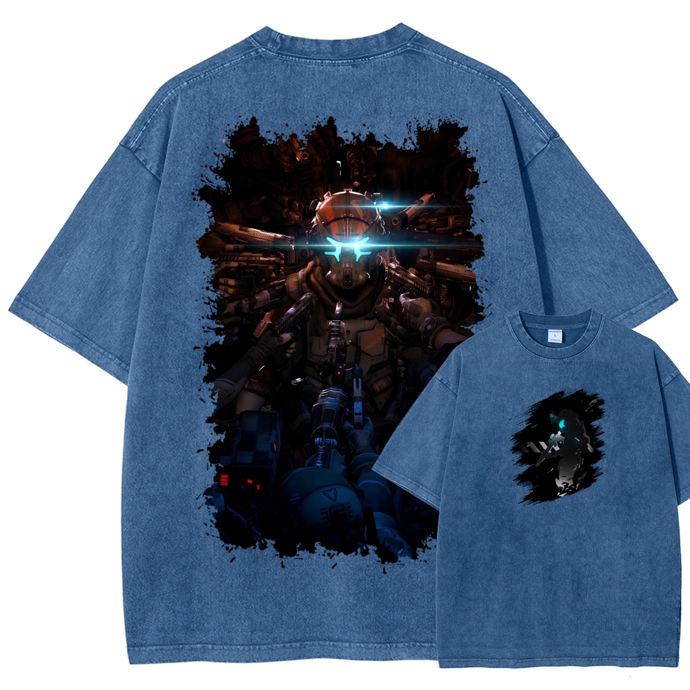 TITANFALL Unisex Fit Washed T-Shirt 2601013533