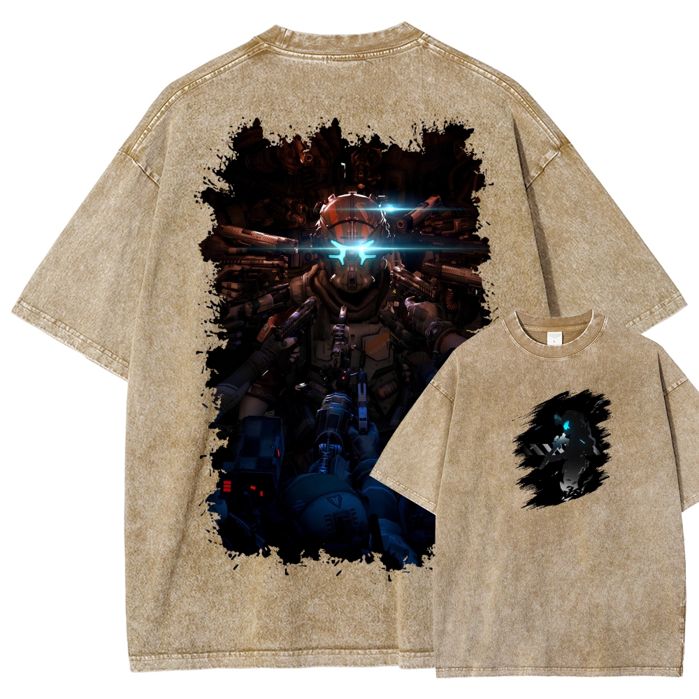 TITANFALL Unisex Fit Washed T-Shirt 2601013533