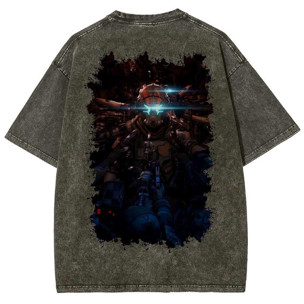 TITANFALL Unisex Fit Washed T-Shirt 2601013533
