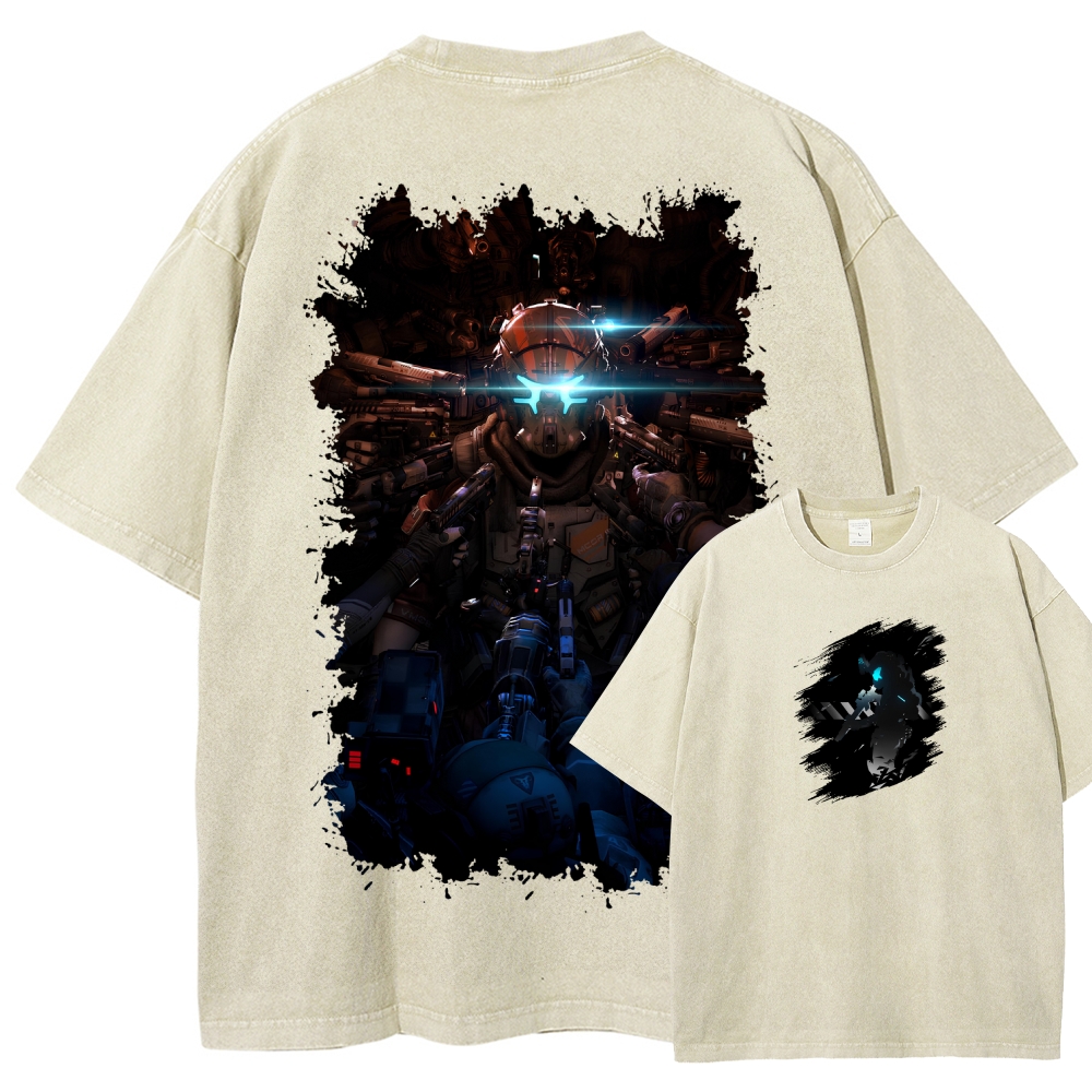 TITANFALL Unisex Fit Washed T-Shirt 2601013533
