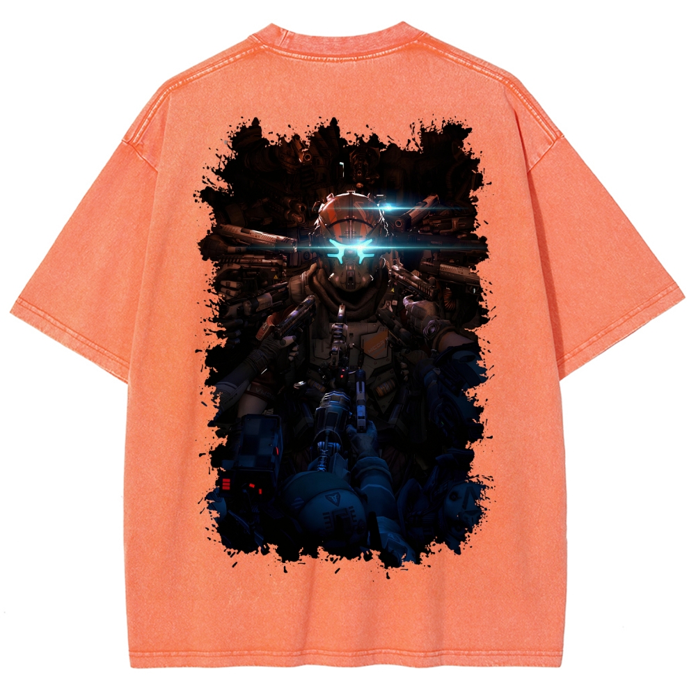 TITANFALL Unisex Fit Washed T-Shirt 2601013533
