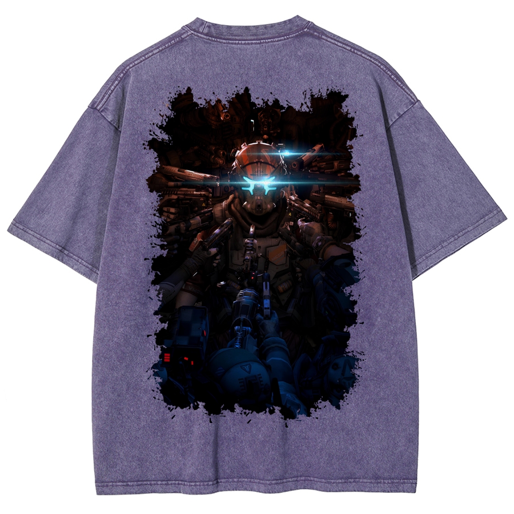 TITANFALL Unisex Fit Washed T-Shirt 2601013533