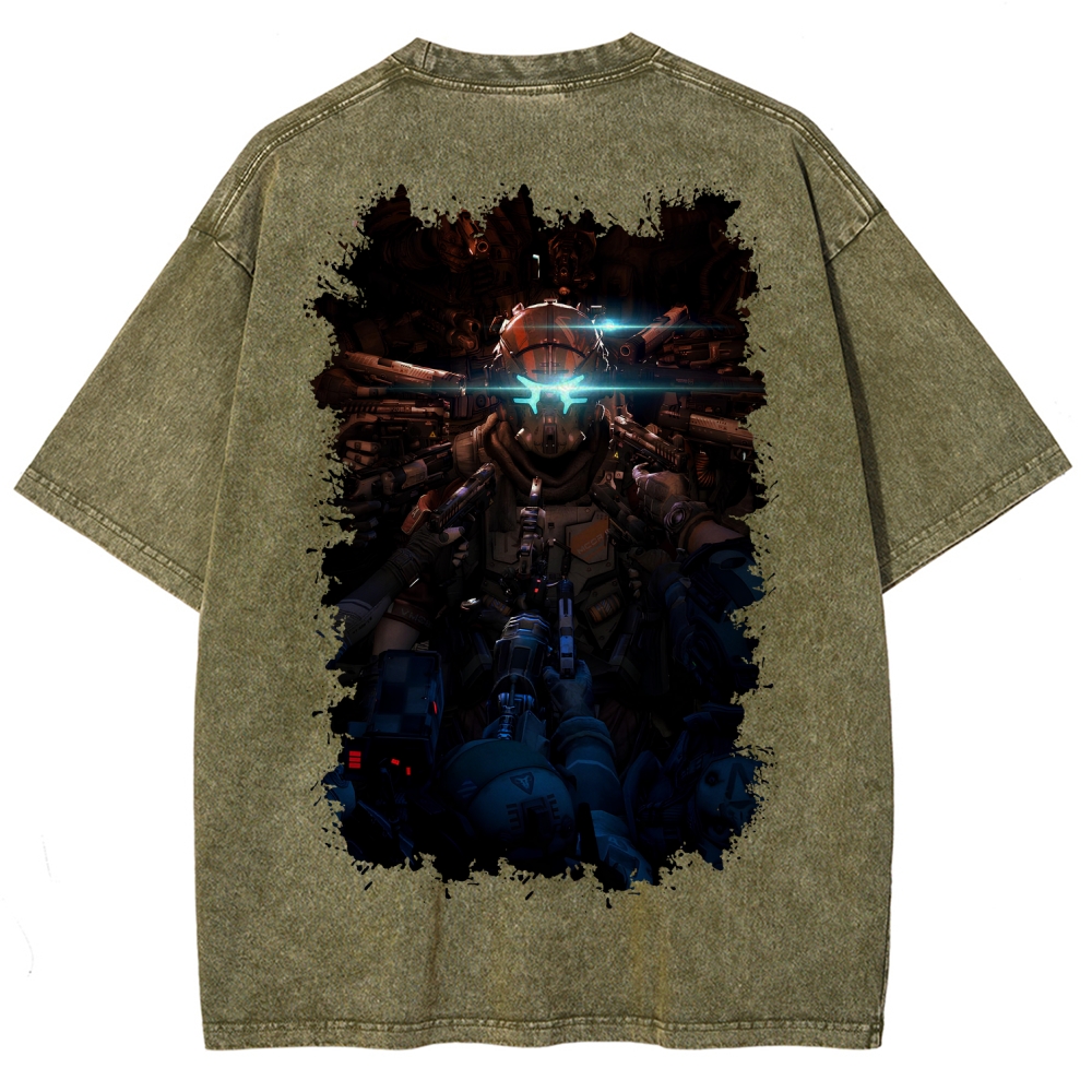 TITANFALL Unisex Fit Washed T-Shirt 2601013533