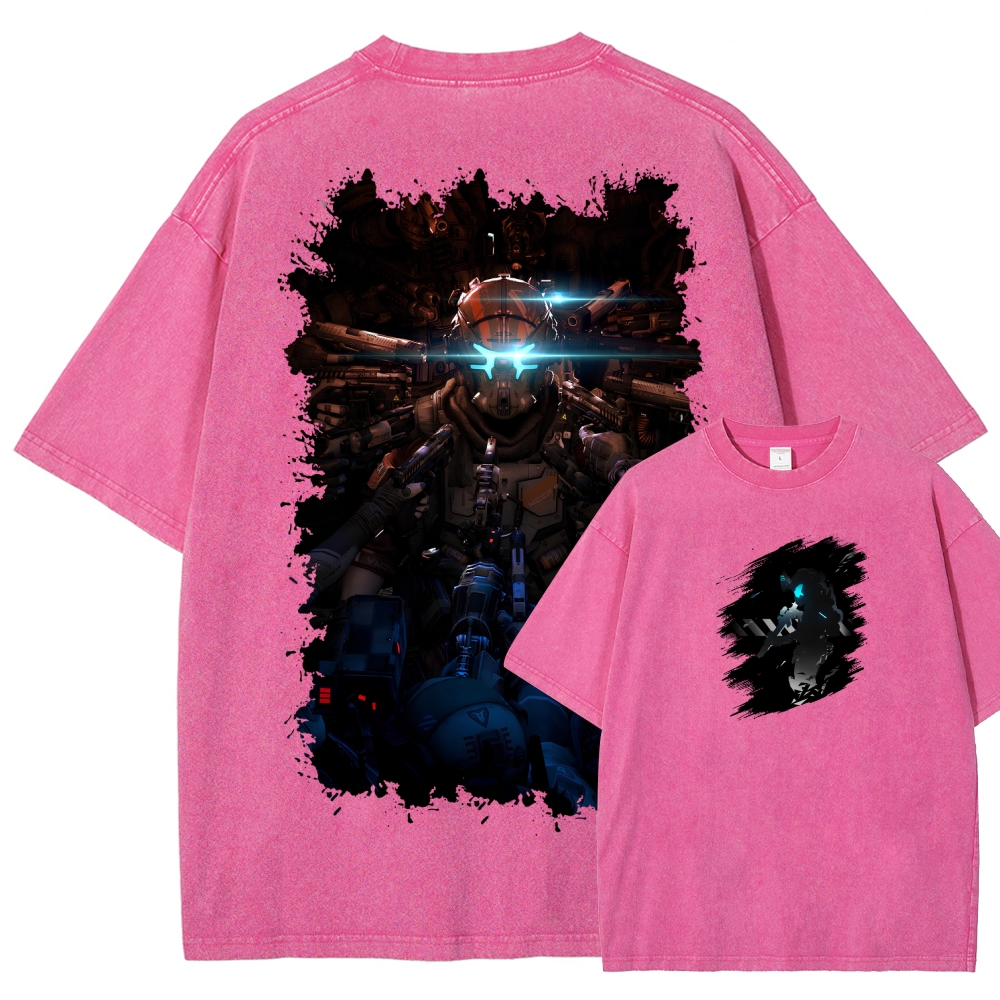 TITANFALL Unisex Fit Washed T-Shirt 2601013533