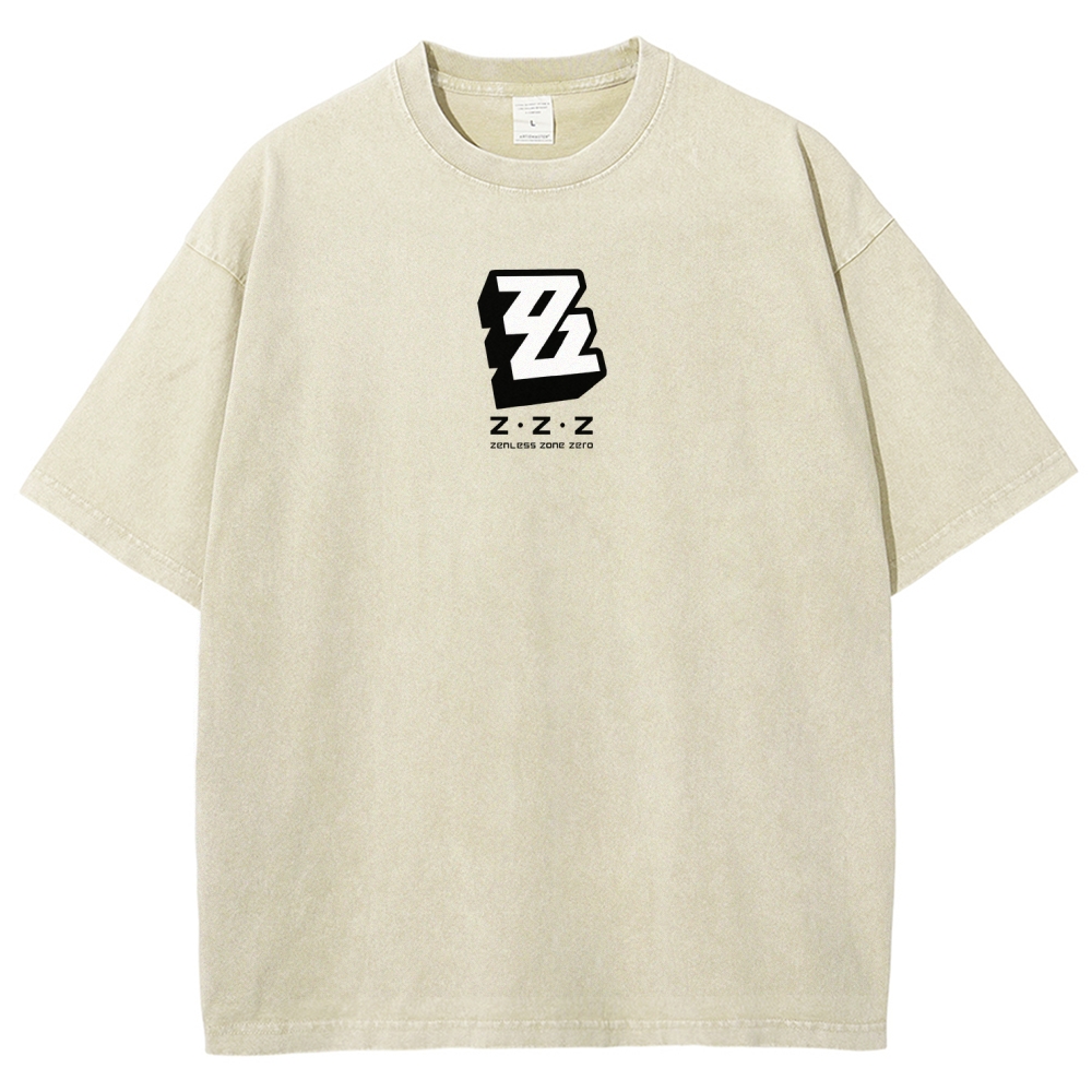 Zenless Zone Zero Unisex Fit Washed T-Shirt 2601013841