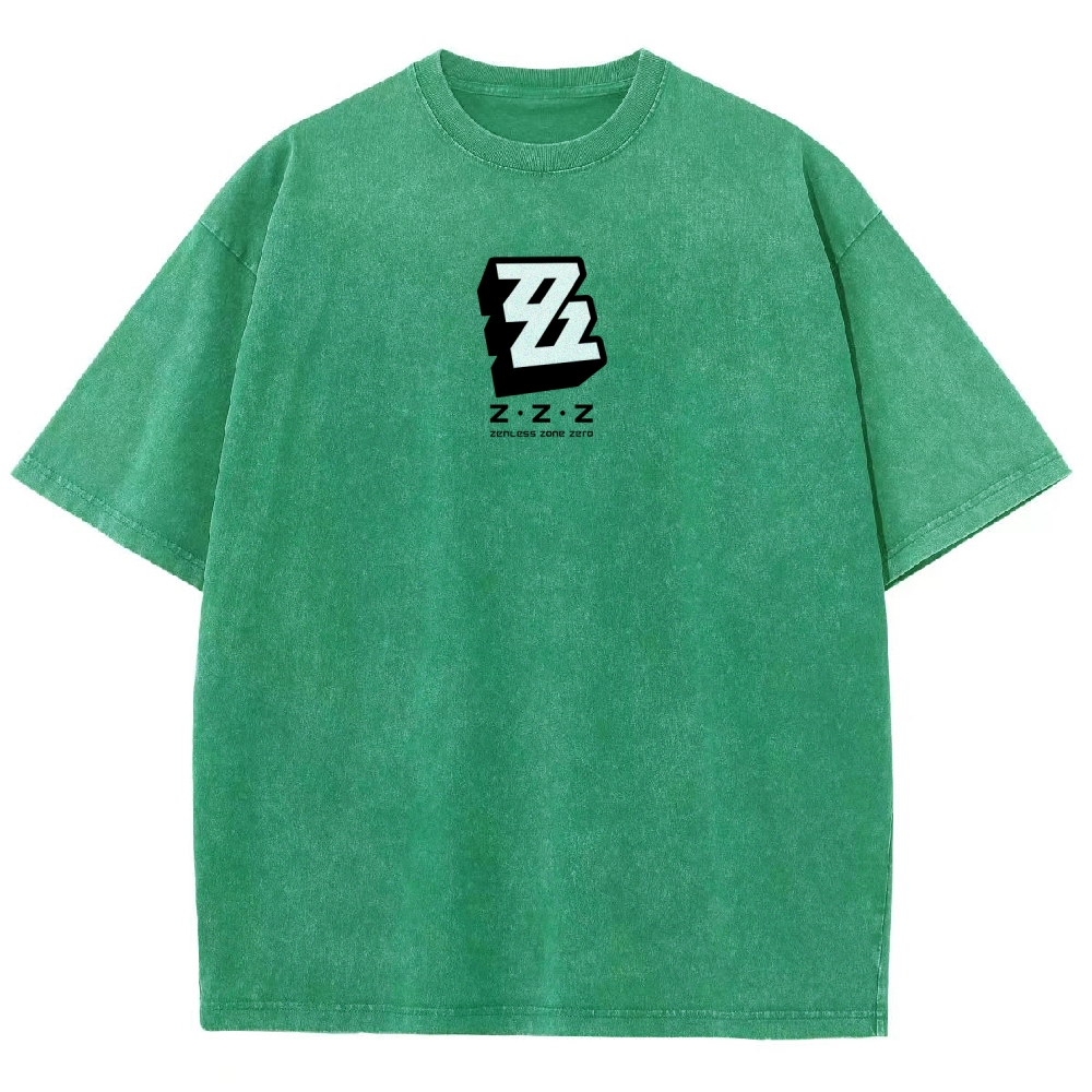 Zenless Zone Zero Unisex Fit Washed T-Shirt 2601013841