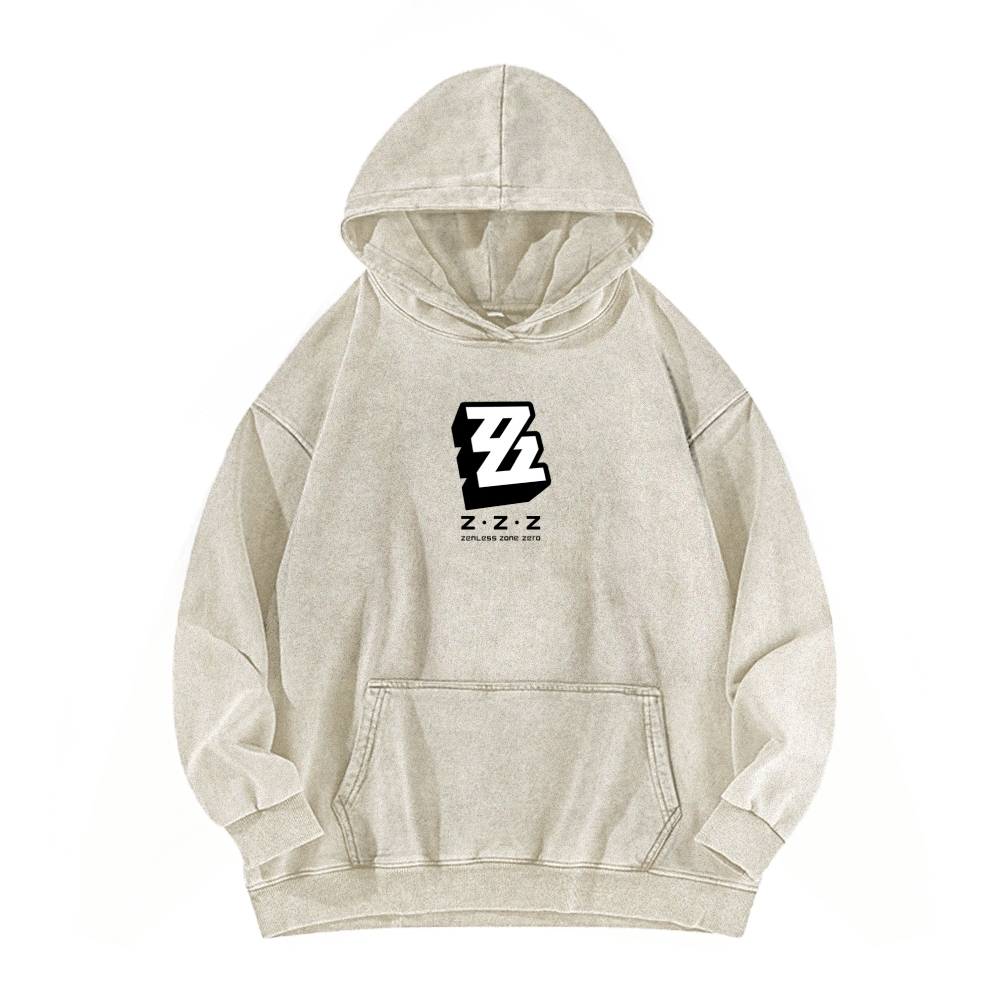 Zenless Zone Zero Unisex Washed Hoodie 2601013889