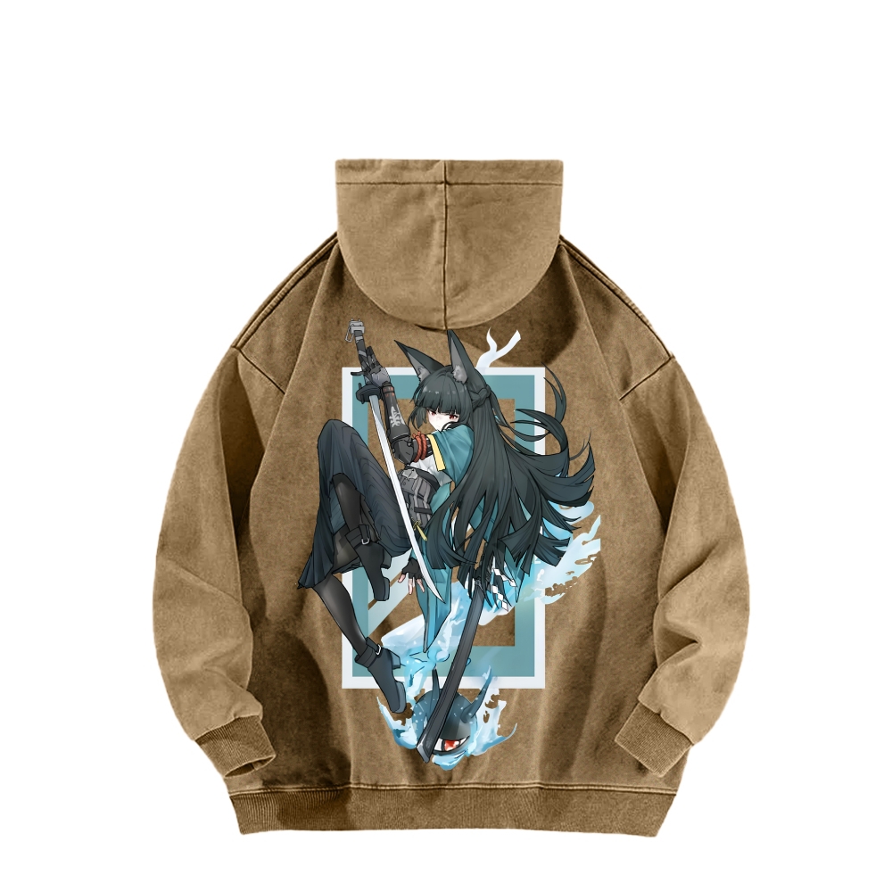 Zenless Zone Zero Unisex Washed Hoodie 2601013889