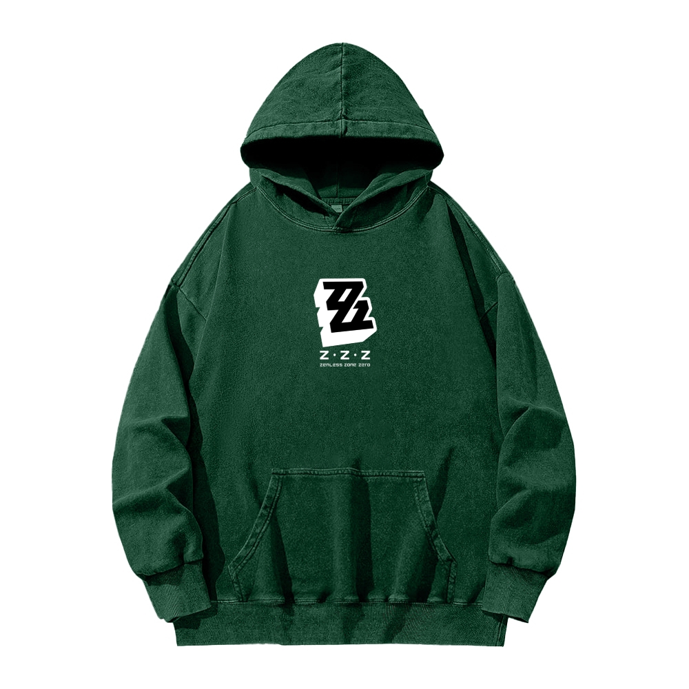 Zenless Zone Zero Unisex Washed Hoodie 2601013889