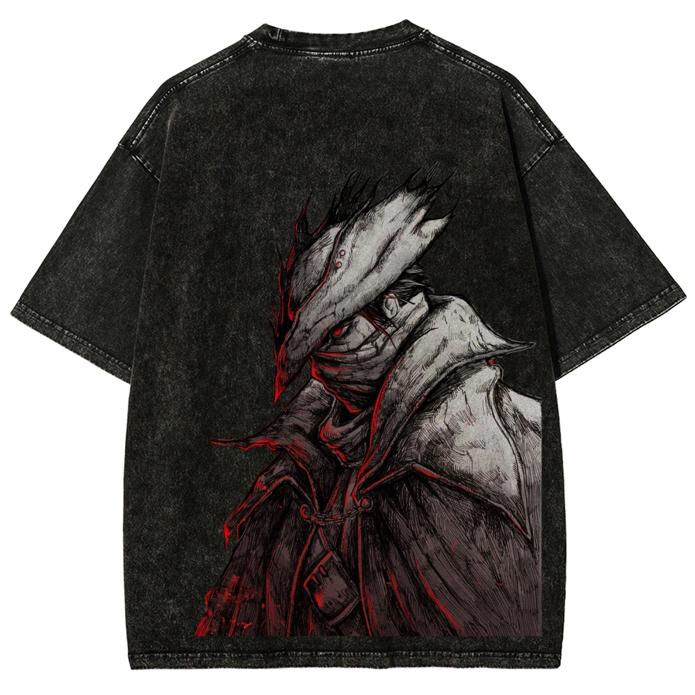 Blood Borne Unisex Fit Washed T-Shirt 2601014120