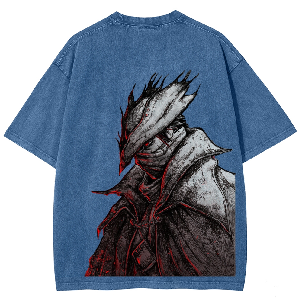 Blood Borne Unisex Fit Washed T-Shirt 2601014120