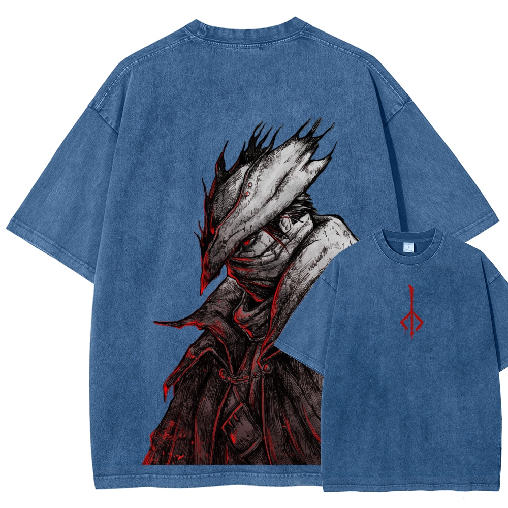 Blood Borne Unisex Fit Washed T-Shirt 2601014120