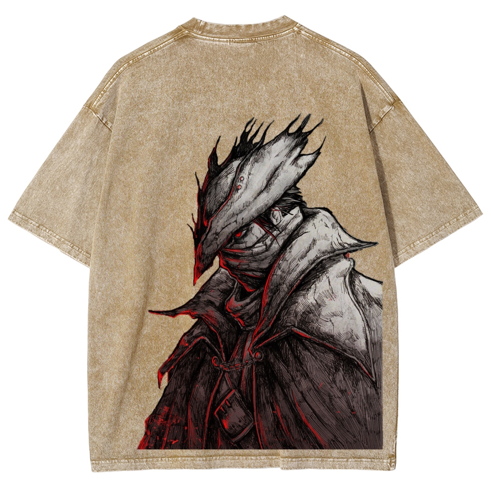 Blood Borne Unisex Fit Washed T-Shirt 2601014120
