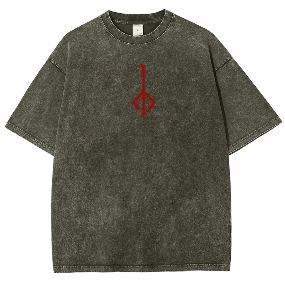 Blood Borne Unisex Fit Washed T-Shirt 2601014120