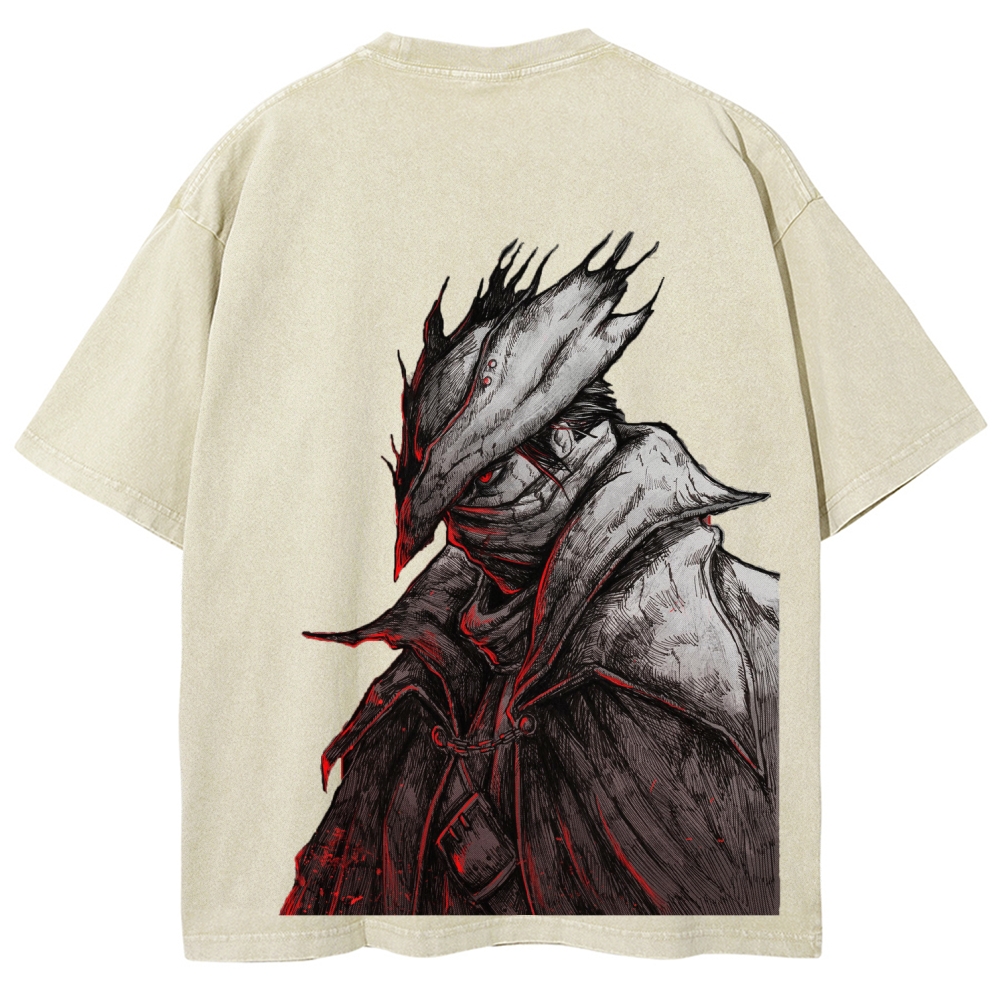 Blood Borne Unisex Fit Washed T-Shirt 2601014120