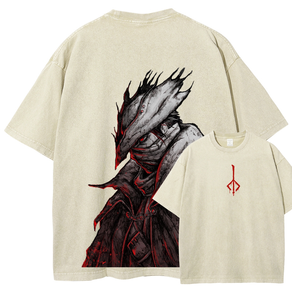 Blood Borne Unisex Fit Washed T-Shirt 2601014120