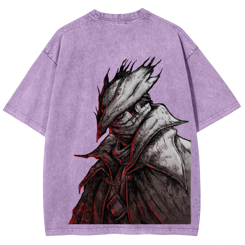Blood Borne Unisex Fit Washed T-Shirt 2601014120