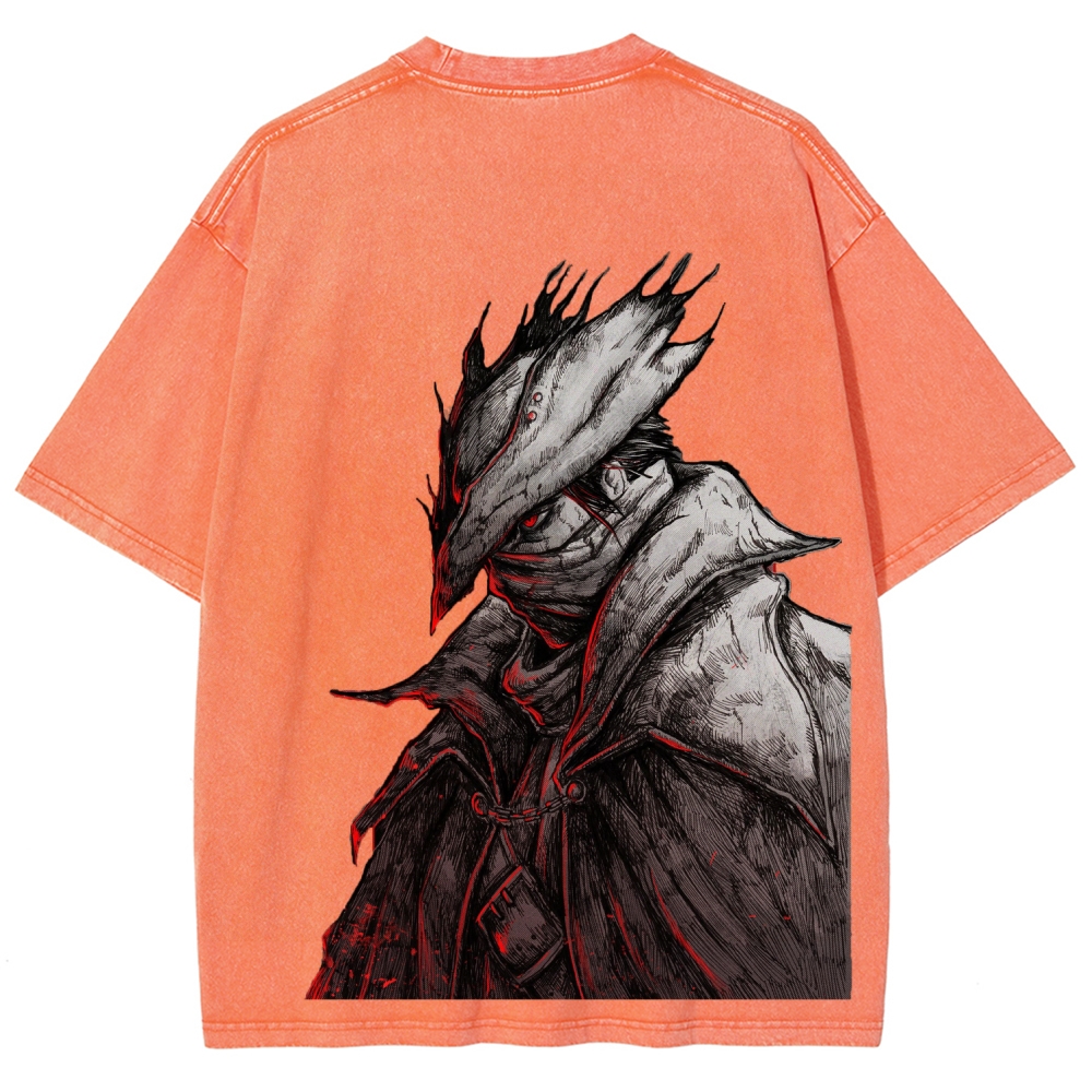 Blood Borne Unisex Fit Washed T-Shirt 2601014120