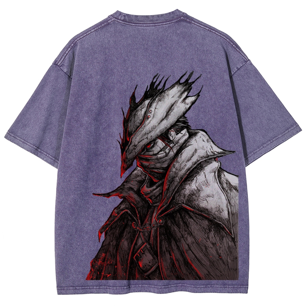 Blood Borne Unisex Fit Washed T-Shirt 2601014120