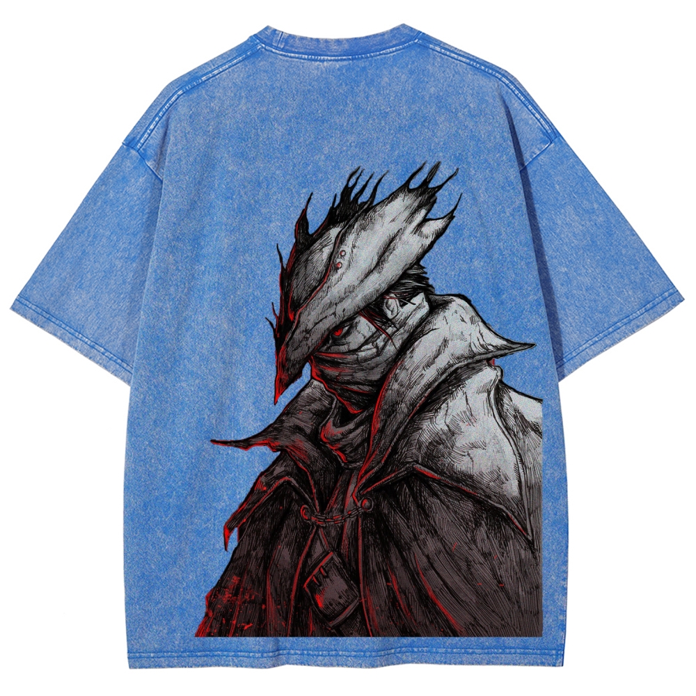 Blood Borne Unisex Fit Washed T-Shirt 2601014120