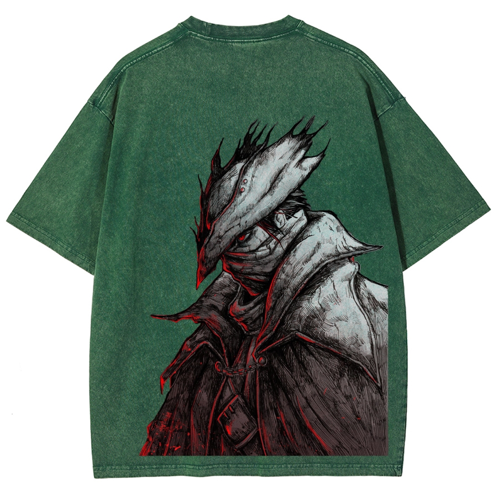 Blood Borne Unisex Fit Washed T-Shirt 2601014120