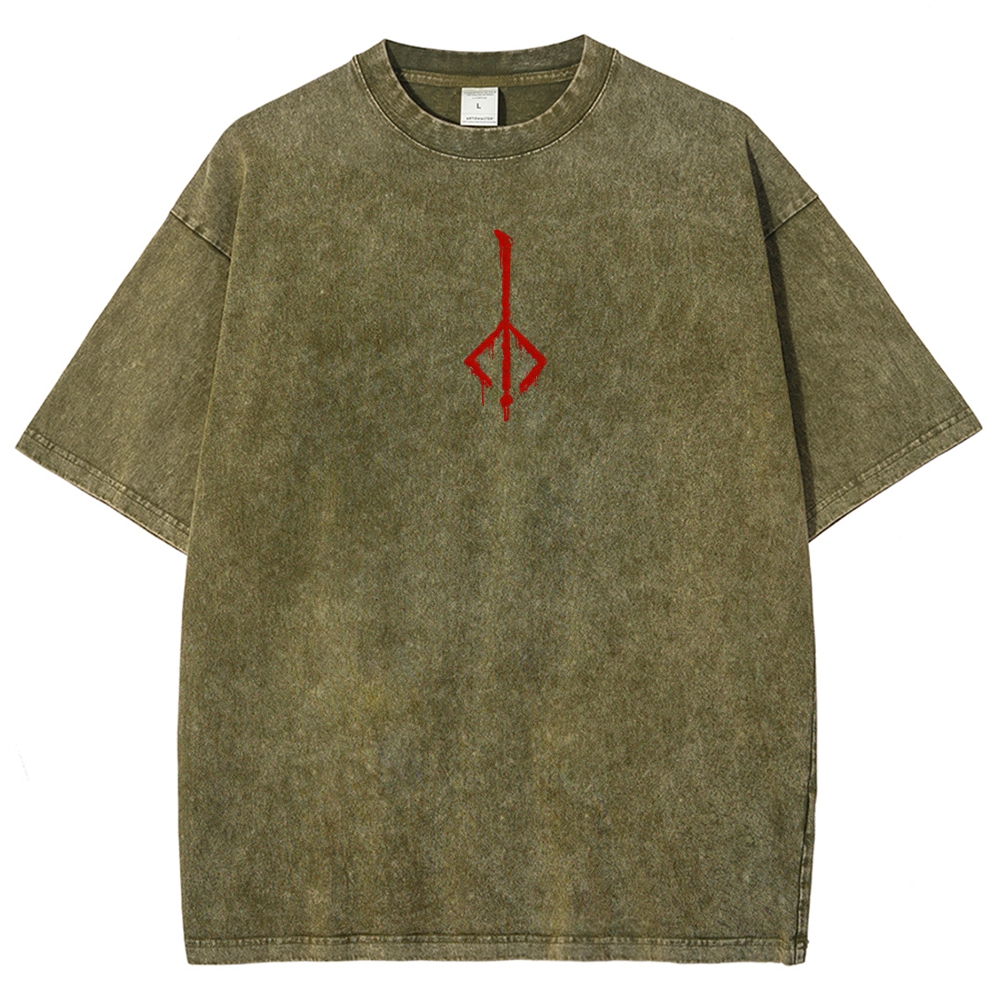Blood Borne Unisex Fit Washed T-Shirt 2601014120