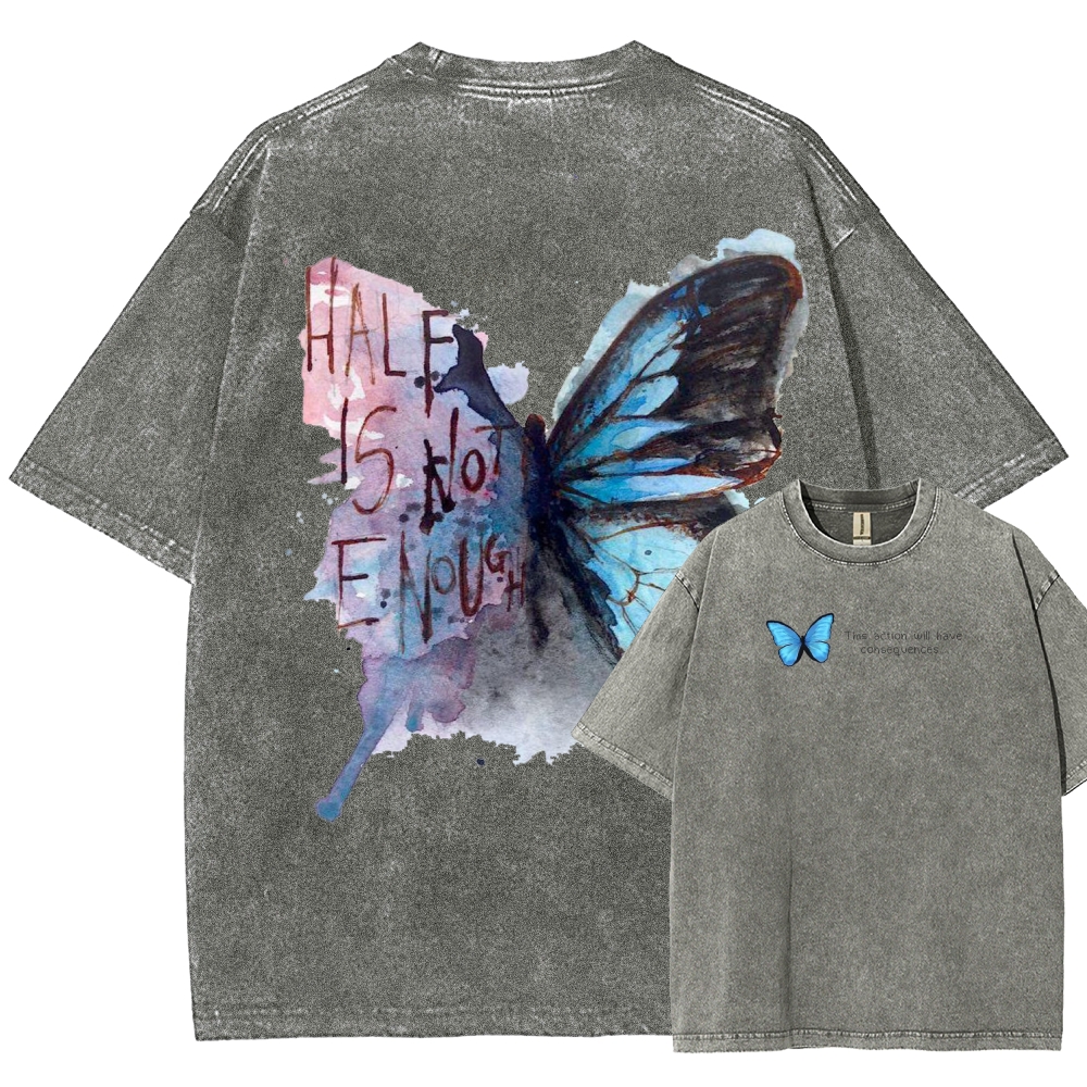 Life Is Strange Unisex Fit Washed T-Shirt 2601014206