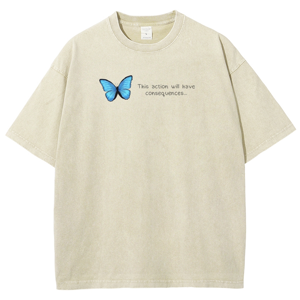 Life Is Strange Unisex Fit Washed T-Shirt 2601014206