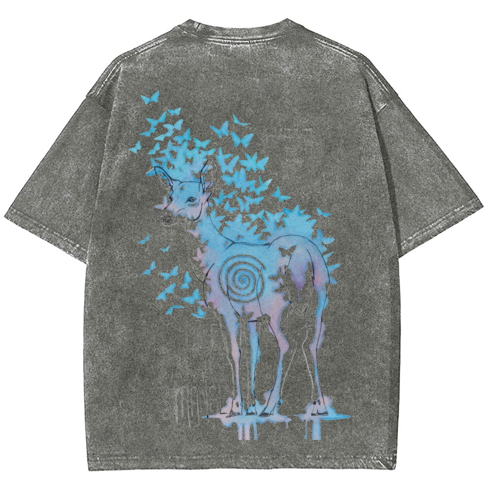 Life Is Strange Unisex Fit Washed T-Shirt 2601014235