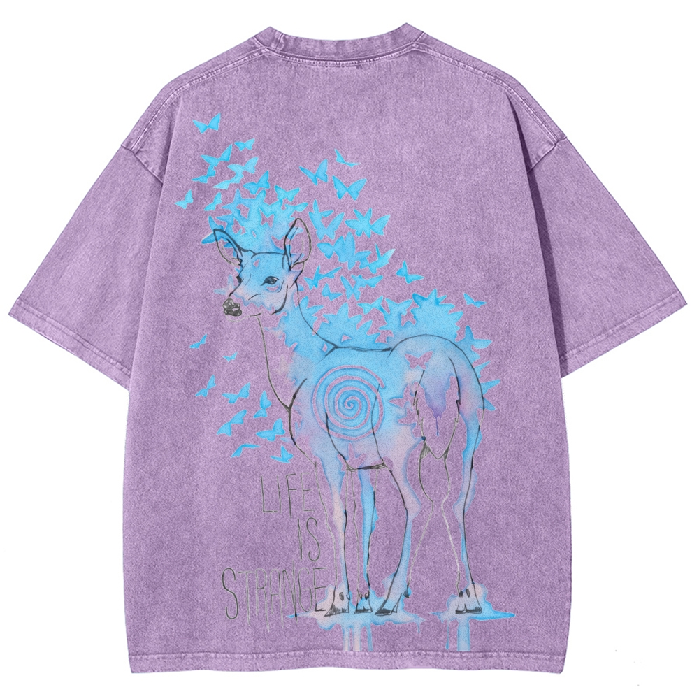 Life Is Strange Unisex Fit Washed T-Shirt 2601014235