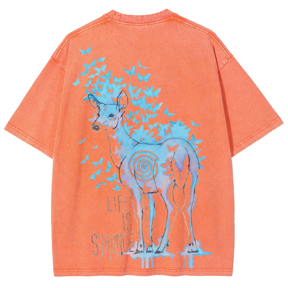 Life Is Strange Unisex Fit Washed T-Shirt 2601014235