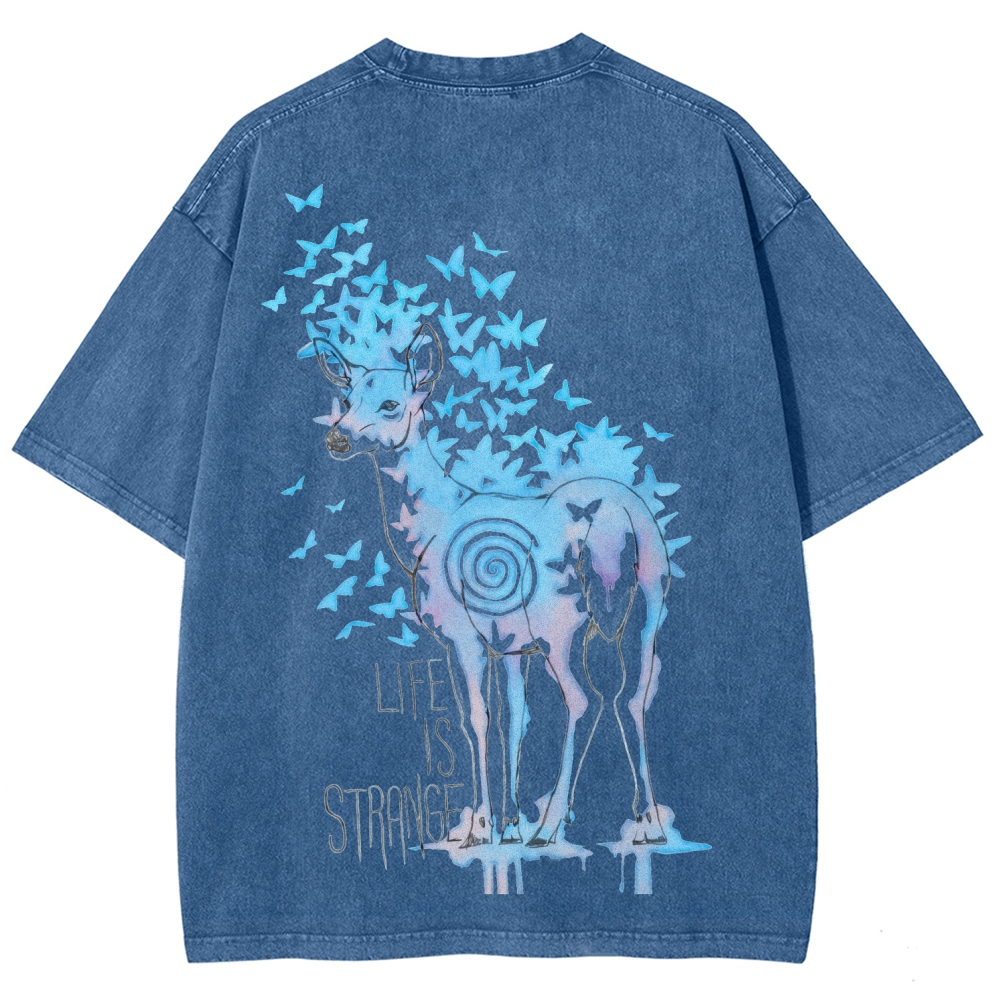 Life Is Strange Unisex Fit Washed T-Shirt 2601014235