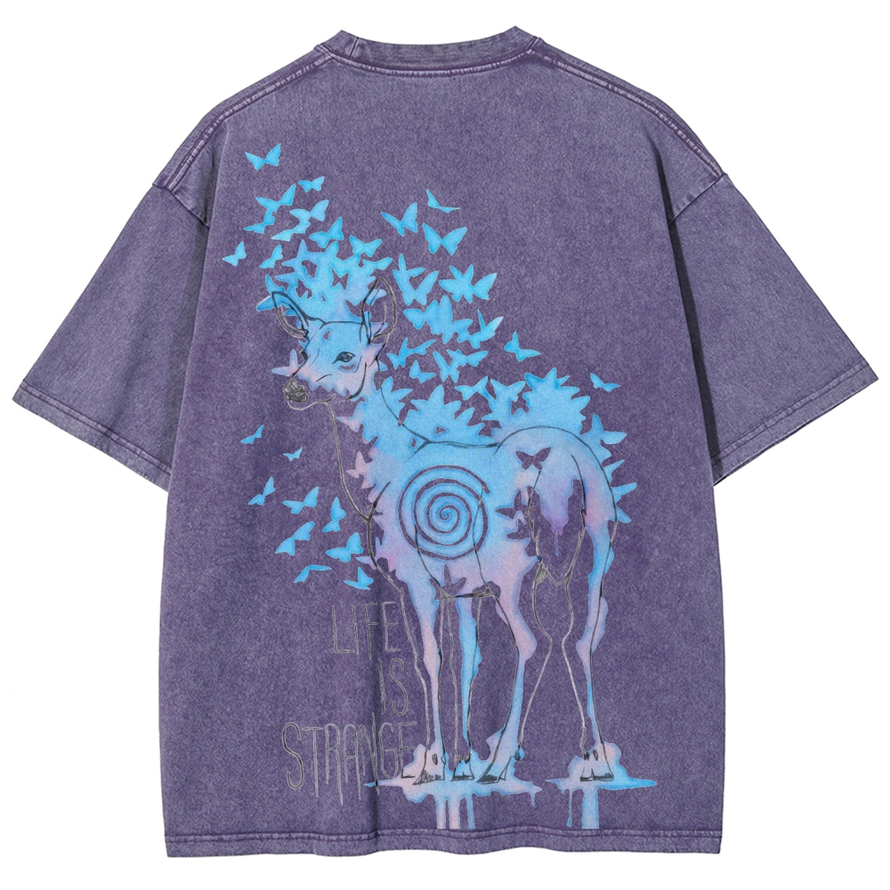 Life Is Strange Unisex Fit Washed T-Shirt 2601014235