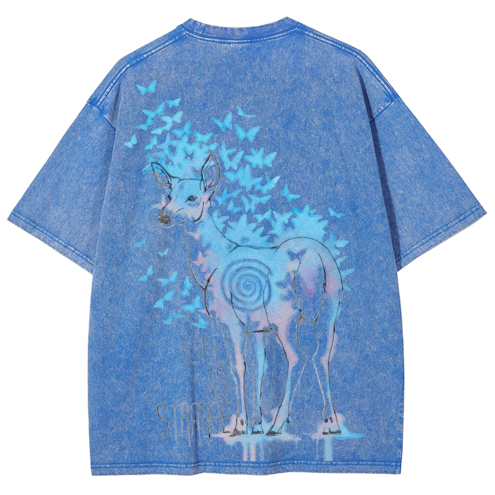 Life Is Strange Unisex Fit Washed T-Shirt 2601014235