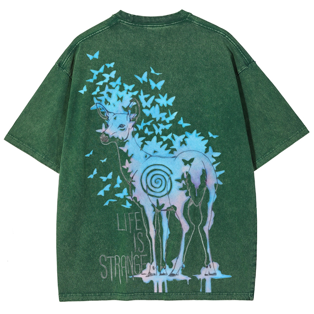 Life Is Strange Unisex Fit Washed T-Shirt 2601014235