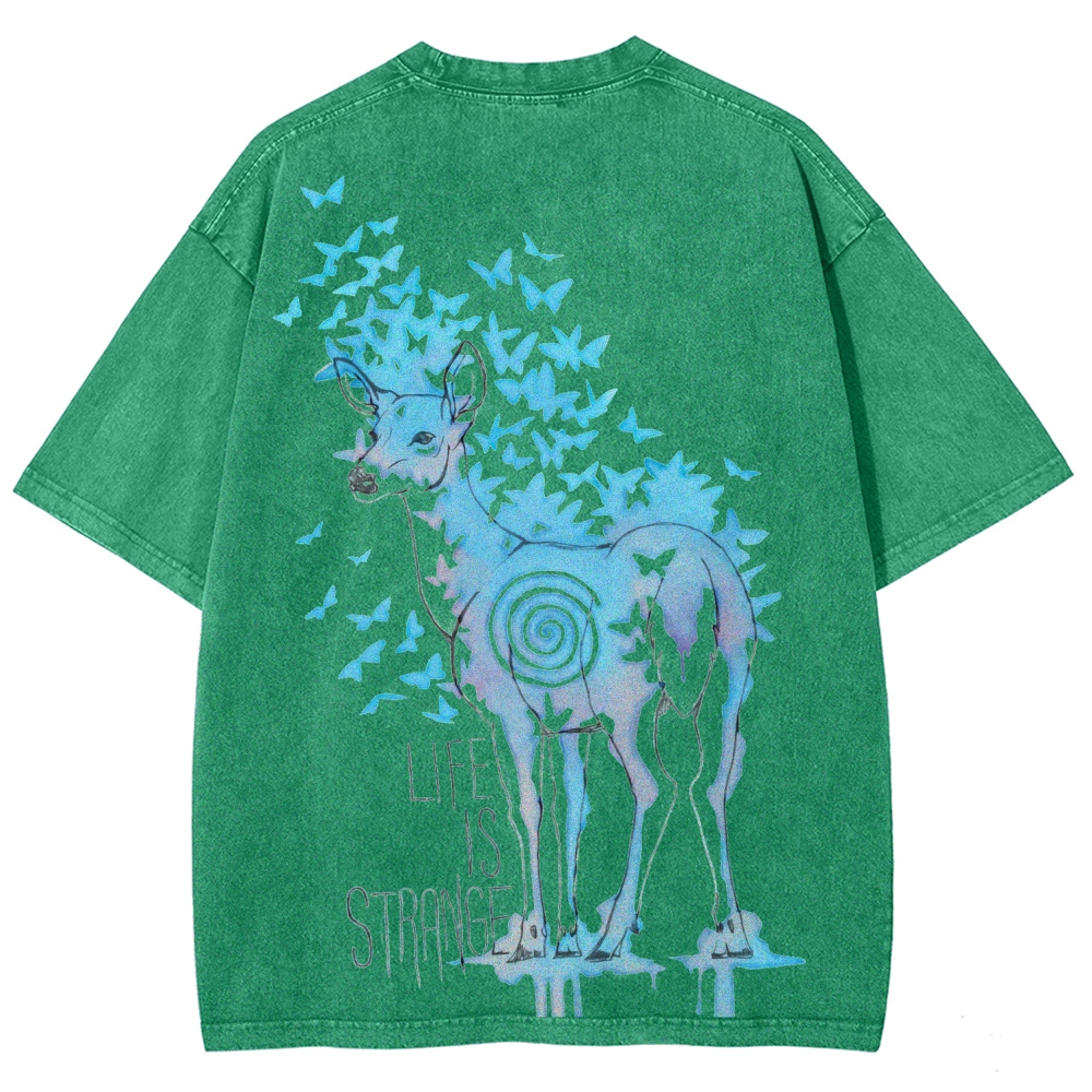 Life Is Strange Unisex Fit Washed T-Shirt 2601014235