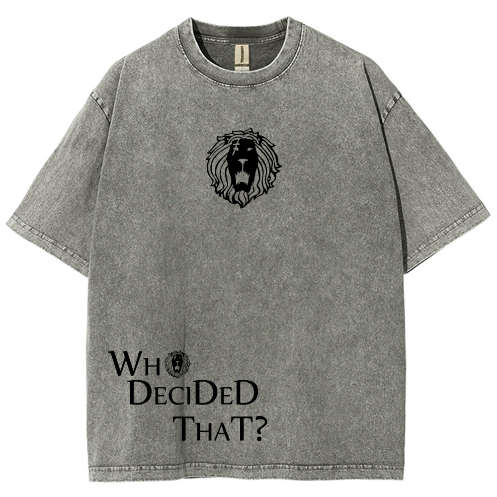 Seven Deadly Sins Unisex Fit Washed T-Shirt 2601014729