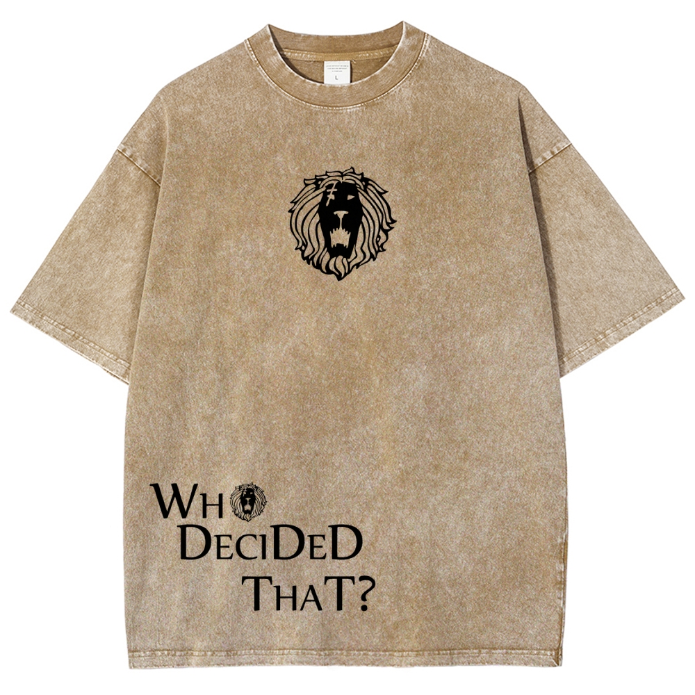 Seven Deadly Sins Unisex Fit Washed T-Shirt 2601014729