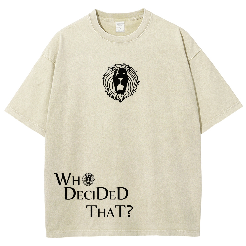 Seven Deadly Sins Unisex Fit Washed T-Shirt 2601014729