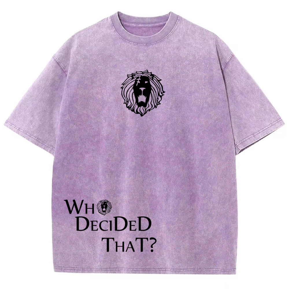 Seven Deadly Sins Unisex Fit Washed T-Shirt 2601014729