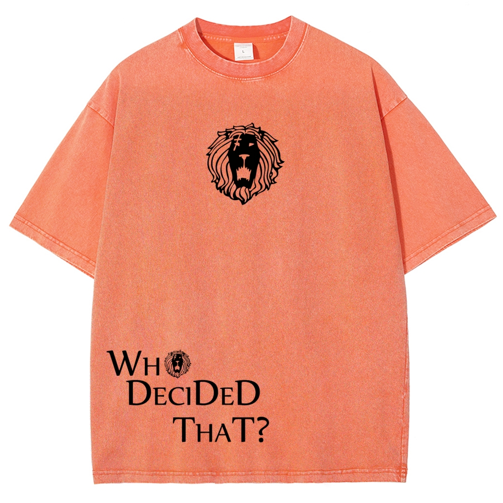 Seven Deadly Sins Unisex Fit Washed T-Shirt 2601014729