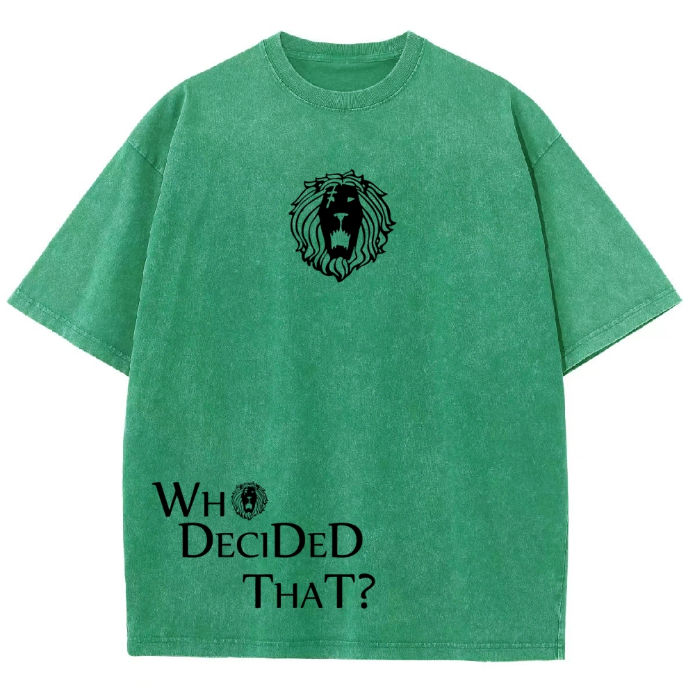 Seven Deadly Sins Unisex Fit Washed T-Shirt 2601014729