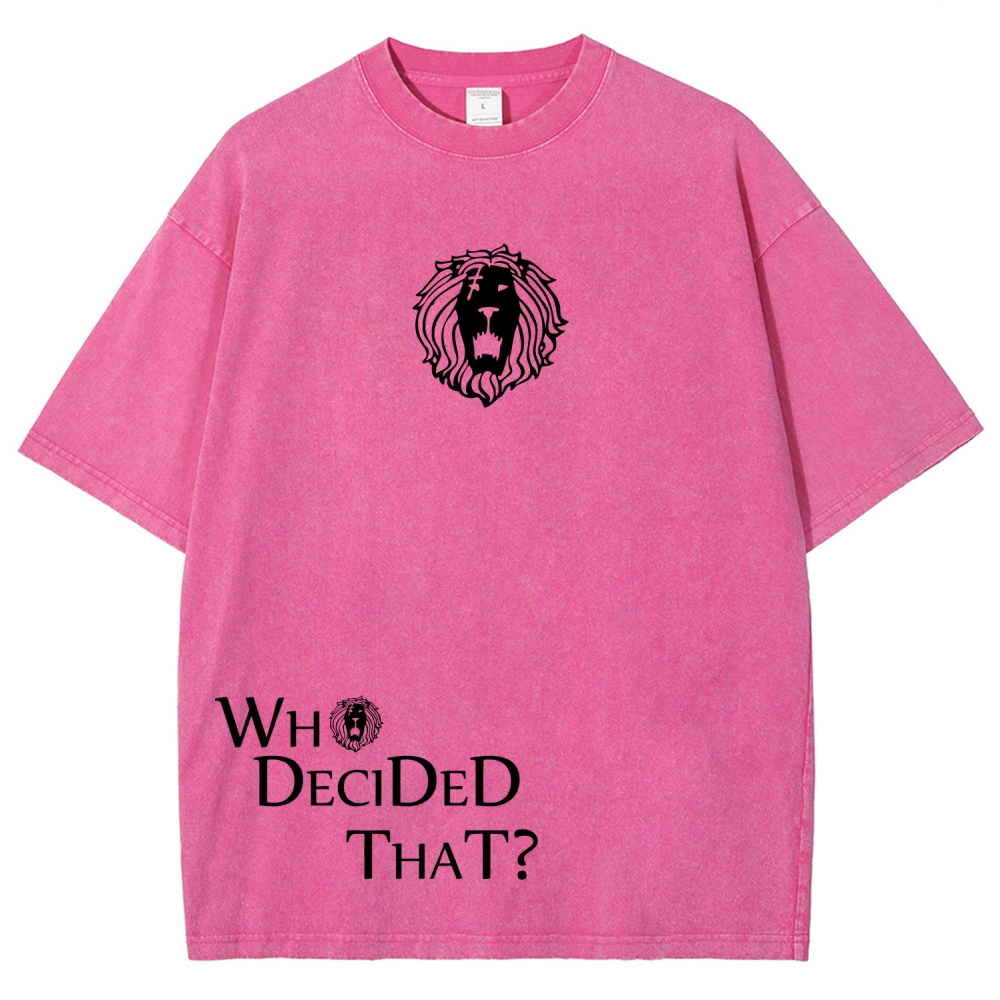 Seven Deadly Sins Unisex Fit Washed T-Shirt 2601014729