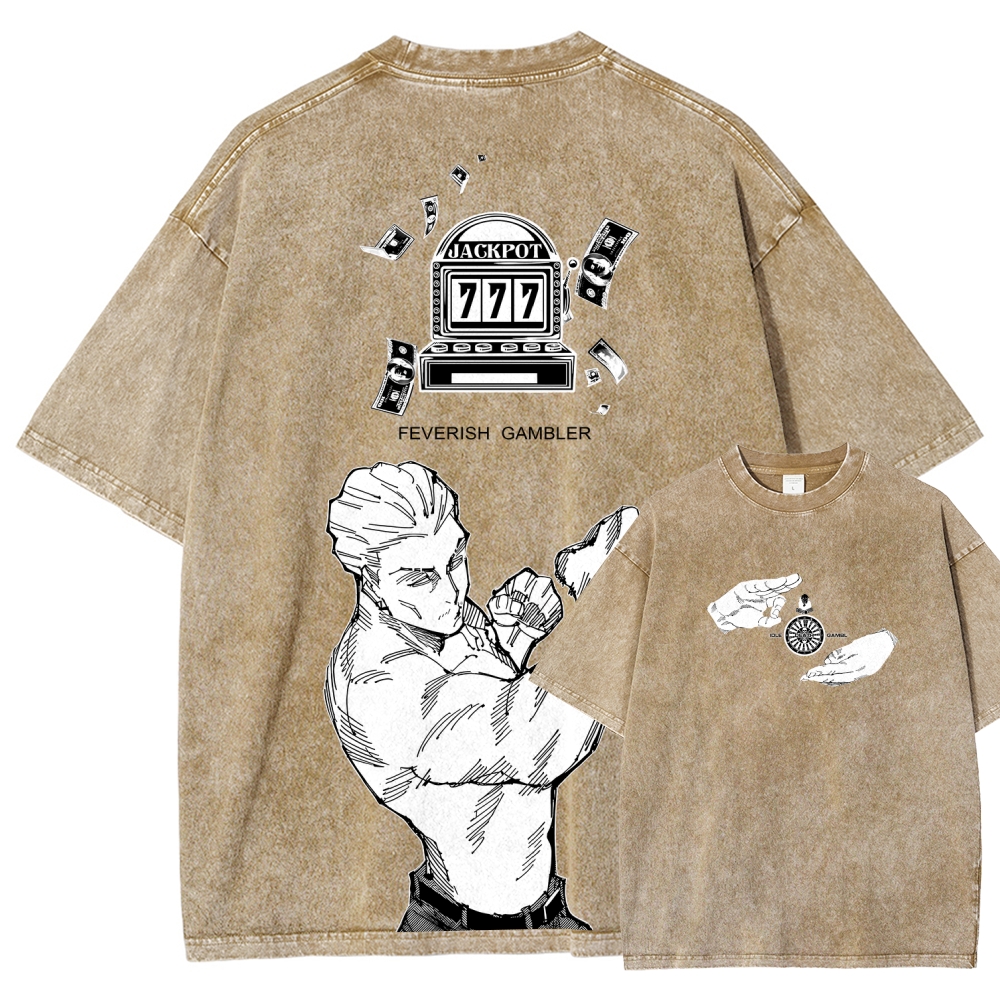 Jujutsu Kaisen Unisex Fit Washed T-Shirt 2601015454