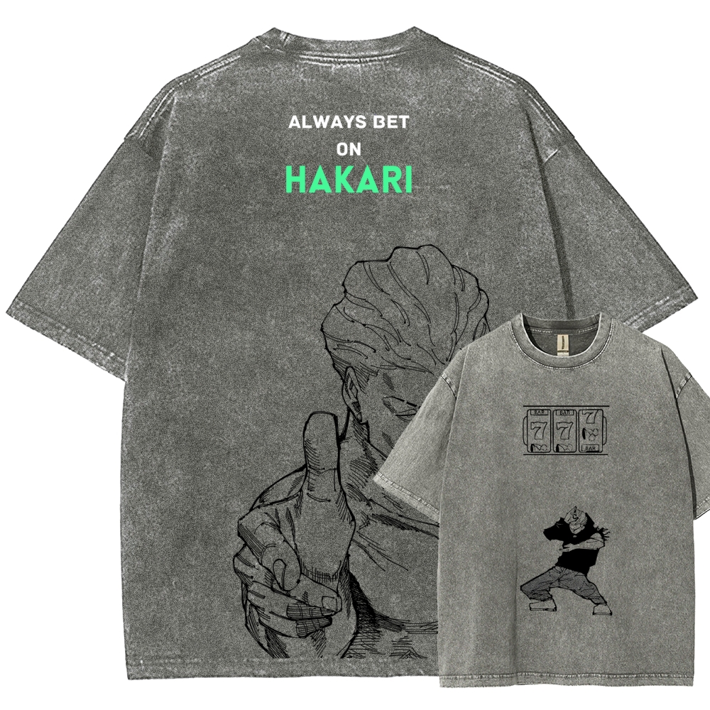 Jujutsu Kaisen Unisex Fit Washed T-Shirt 2601016135