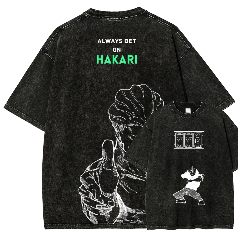 Jujutsu Kaisen Unisex Fit Washed T-Shirt 2601016135