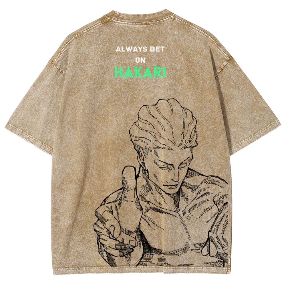 Jujutsu Kaisen Unisex Fit Washed T-Shirt 2601016135