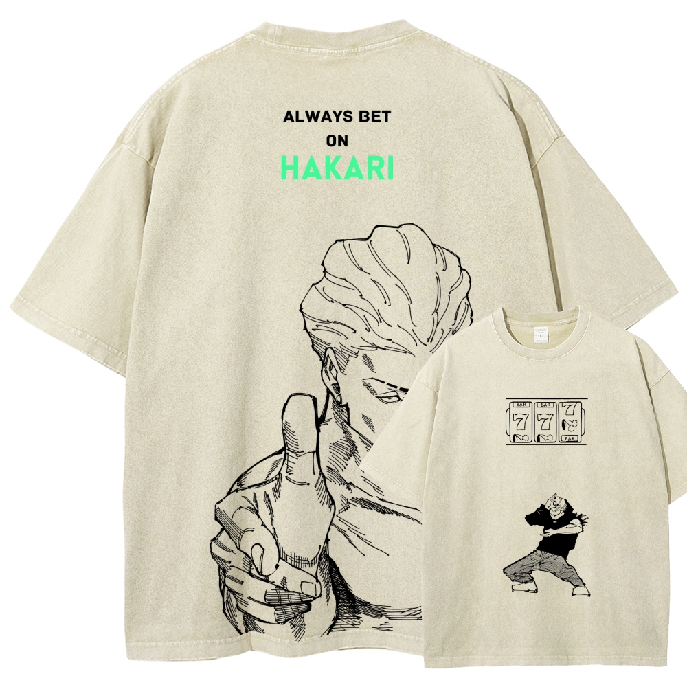 Jujutsu Kaisen Unisex Fit Washed T-Shirt 2601016135