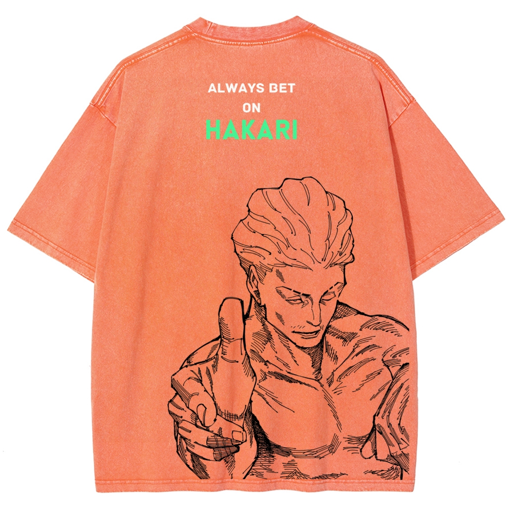 Jujutsu Kaisen Unisex Fit Washed T-Shirt 2601016135